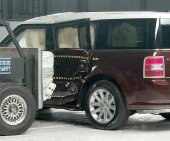 2012 Ford Flex IIHS Side Impact Crash Test Picture